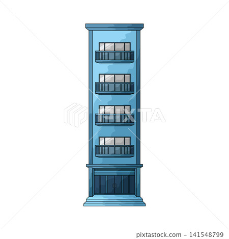 Illustration of Apartment Illustration of Apartment 141548799