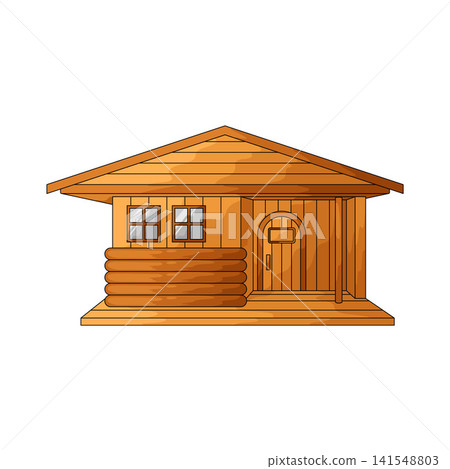 Illustration of Cabin Illustration of Cabin 141548803