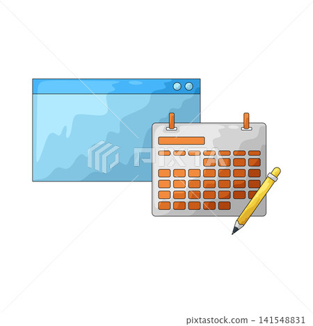 Illustration of Class Schedule Illustration of Class Schedule 141548831