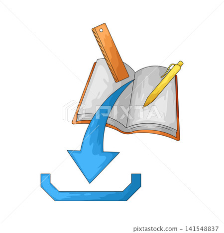 Illustration of Online Education Download Illustration of Online Education Download 141548837