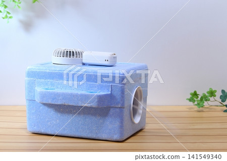 DIY Project: Homemade Simple Cooler - A Summer Vacation Science Project Using Styrofoam and a Handheld Fan DIY Project: Homemade Simple Cooler - A Summer Vacation Science Project Using Styrofoam and a Handheld Fan 141549340