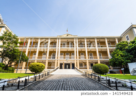 Building view of Portugal's consul general in Macao and Hong Kong(Consulado Geral de Portugal em Macau e Hong Kong). Building view of Portugal's consul general in Macao and Hong Kong(Consulado Geral de Portugal em Macau e Hong Kong). 141549428