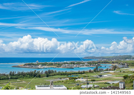 Scenery of Oujima Island, Nanjo City, Okinawa Prefecture Scenery of Oujima Island, Nanjo City, Okinawa Prefecture 141549563
