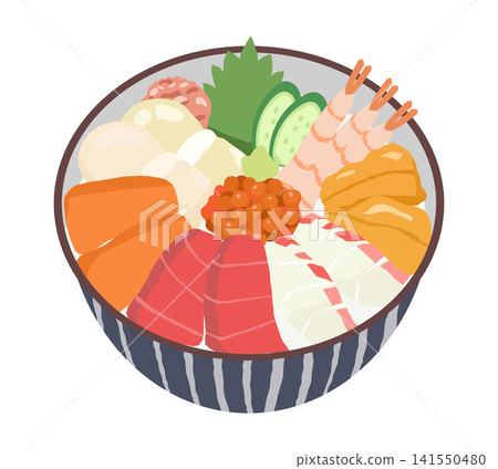 海鮮飯向量圖 海鮮飯向量圖 141550480