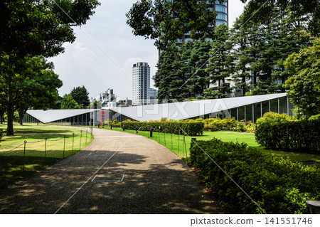 Building view of the Design Sight is a museum in Roppongi, Minato, Tokyo, Japan, created by architect Tadao Ando and fashion designer Issey Miyake. Building view of the Design Sight is a museum in Roppongi, Minato, Tokyo, Japan, created by architect Tadao Ando and fashion designer Issey Miyake. 141551746
