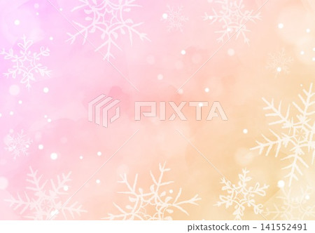 Watercolor snowflakes Watercolor snowflakes 141552491