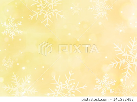 Watercolor snow pattern background Watercolor snow pattern background 141552492