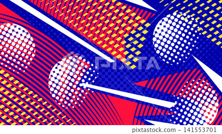 Abstract Sport Background With Halftone Patterns And Dynamic Geometric Shapes. Dynamic Background For Banner and Poster Design for Sport or Game Events Abstract Sport Background With Halftone Patterns And Dynamic Geometric Shapes. Dynamic Background For Banner and Poster Design for Sport or Game Events 141553701