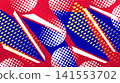 Modern Athletic Background With Bold Geometric Elements And Vibrant Colors. Energetic Sport Background Design 141553702
