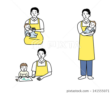 嬰幼兒及年輕男性照顧員 嬰幼兒及年輕男性照顧員 141555071