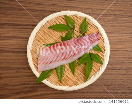 Sliced striped beakfish for sashimi Sliced striped beakfish for sashimi 141556011
