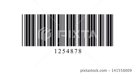 Code39 barcode, tag for products, bar code icon Code39 barcode, tag for products, bar code icon 141558009