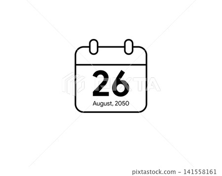 Calendar or appointment schedule icon for apps and websites 141558161