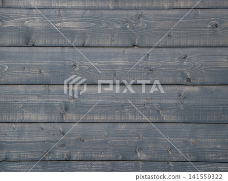Weathered gray wooden plank wall background with horizontal boards Weathered gray wooden plank wall background with horizontal boards 141559322
