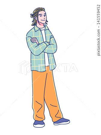 時尚又酷炫的男偶像 141559452