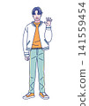 Stylish and cool male idols 141559454