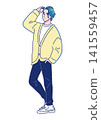 Stylish and cool male idols 141559457