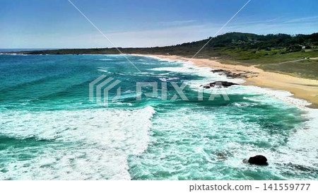 Experience a Stunning Beach View Featuring Turquoise Waters and Gorgeous Golden Sands Experience a Stunning Beach View Featuring Turquoise Waters and Gorgeous Golden Sands 141559777