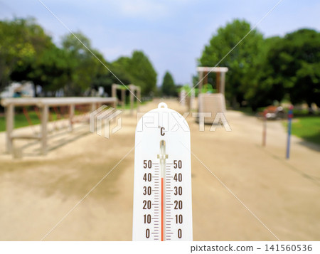 超過35℃的極端高溫影像 141560536