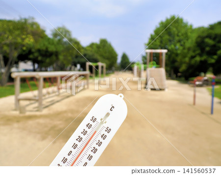 超過35℃的極端高溫影像 141560537