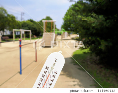 超過35℃的極端高溫影像 超過35℃的極端高溫影像 141560538