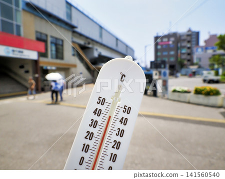 超過35℃的極端高溫影像 超過35℃的極端高溫影像 141560540