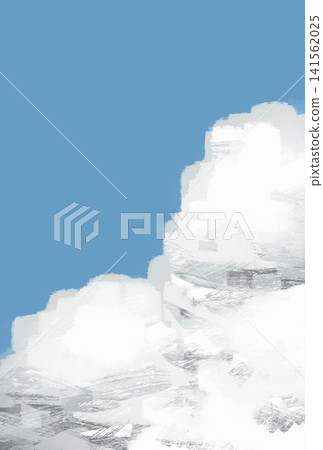 Cumulonimbus clouds rising into the blue sky Cumulonimbus clouds rising into the blue sky 141562025