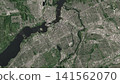 Top-down aerial illustration of Ottawa, Canada 141562070