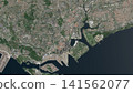 Top-down aerial illustration of Singapore, Singapore 141562077