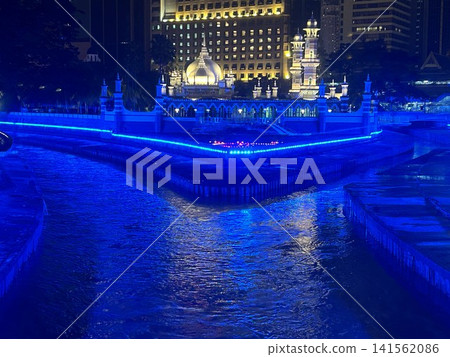 The Blue Pool (River of Life) in Kuala Lumpur, Malaysia, is a perfect spot for Instagram photos. The Blue Pool (River of Life) in Kuala Lumpur, Malaysia, is a perfect spot for Instagram photos. 141562086