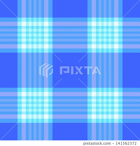 Luxury vector seamless pattern, old check textile texture. Repeatable patterns plaid fabric background tartan in blue and cyan colors. Luxury vector seamless pattern, old check textile texture. Repeatable patterns plaid fabric background tartan in blue and cyan colors. 141562372
