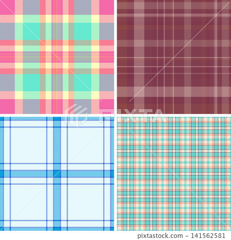 Christmas plaid pack tailored for small business products. Ideal for gift shops, handmade goods, seasonal lines. Vector format simplifies printing. Christmas plaid pack tailored for small business products. Ideal for gift shops, handmade goods, seasonal lines. Vector format simplifies printing. 141562581