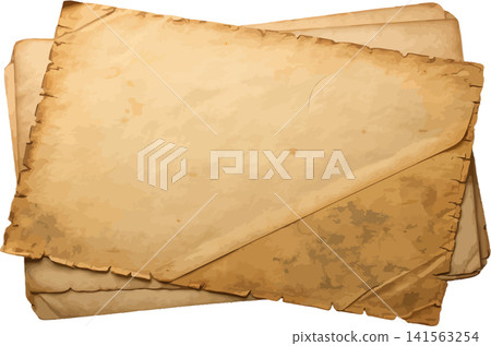 Seamless vintage old paper texture background with realistic weathered look including stains creases grunge edges Seamless vintage old paper texture background with realistic weathered look including stains creases grunge edges 141563254