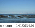 Tidal flats off the coast of Kisarazu 141563489