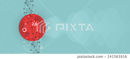 Abstract digital visualization information networks technology background Abstract digital visualization information networks technology background 141563916