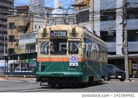 【廣島電鐵】1900系~銀閣~L線(南線/宇品線:南町6丁目) 【廣島電鐵】1900系~銀閣~L線(南線/宇品線:南町6丁目) 141564491