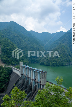佐久間水壩和佐久間湖 141564718