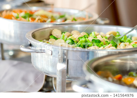 food buffet in restaurant food buffet in restaurant 141564976