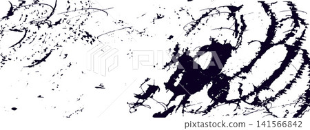 Paint brush background with scratch stroke and messy ink scribble on white grunge. Abstract paint marks on background with squiggle and crack. Dynamic punk vector with graffiti for print design Paint brush background with scratch stroke and messy ink scribble on white grunge. Abstract paint marks on background with squiggle and crack. Dynamic punk vector with graffiti for print design 141566842