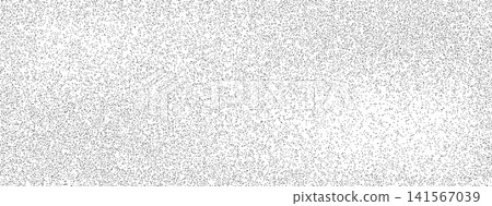 Pale spray grain gradation with airbrush monochrome for subtle backdrop. Soft grey stipple dust and fine dotted halftone over gentle noise. Mono vector background with grunge powder and gentle fade Pale spray grain gradation with airbrush monochrome for subtle backdrop. Soft grey stipple dust and fine dotted halftone over gentle noise. Mono vector background with grunge powder and gentle fade 141567039