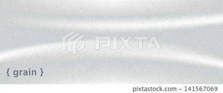 Silver gradient and quiet grain shape flowing ribbons on a pale gray background. Soft gradient settles into fine grain with diffused shadow. Minimal vector backdrop for corporate report cover Silver gradient and quiet grain shape flowing ribbons on a pale gray background. Soft gradient settles into fine grain with diffused shadow. Minimal vector backdrop for corporate report cover 141567069