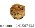 Chocolate chip scones - white background 141567438