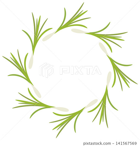 Lemongrass circular frame Lemongrass circular frame 141567569