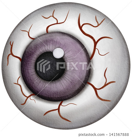Watercolor Halloween Spooky Eyeball Clipart Illustration for Monster Party Decor, Trick or Treat Invitation, Scrapbooking, Sticker Design, and Festive Seasonal Crafts Watercolor Halloween Spooky Eyeball Clipart Illustration for Monster Party Decor, Trick or Treat Invitation, Scrapbooking, Sticker Design, and Festive Seasonal Crafts 141567888