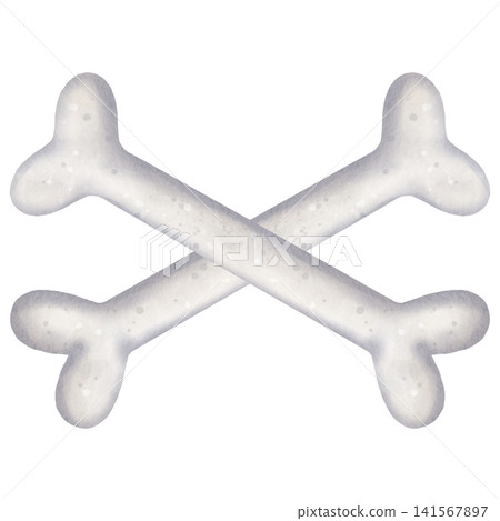 Watercolor Halloween Skeleton Crossbones Clipart Illustration for Spooky Party Decor, Pirate Halloween Invitation, Scrapbooking, Sticker Design, and Festive Crafts Watercolor Halloween Skeleton Crossbones Clipart Illustration for Spooky Party Decor, Pirate Halloween Invitation, Scrapbooking, Sticker Design, and Festive Crafts 141567897