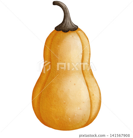 Watercolor Halloween Pear Shaped Pumpkin Clipart Illustration for Spooky Fall Decor, Autumn Harvest Invitation, Scrapbooking, Sticker Design, and Festive Crafts Watercolor Halloween Pear Shaped Pumpkin Clipart Illustration for Spooky Fall Decor, Autumn Harvest Invitation, Scrapbooking, Sticker Design, and Festive Crafts 141567908