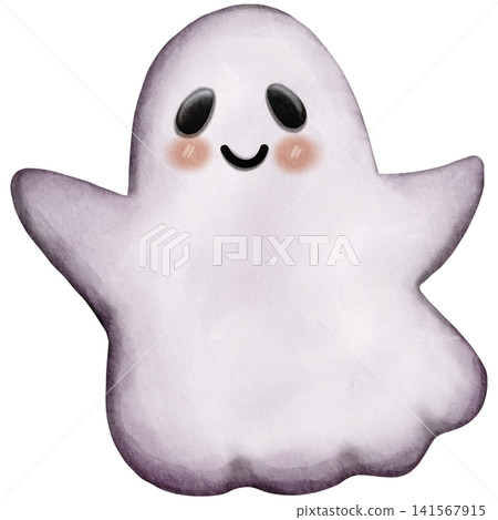 Watercolor Halloween Cute Flying Ghost Clipart Illustration for Spooky Party Decor, Kids Halloween Invitation, Scrapbooking, Sticker Design, and Festive Crafts Watercolor Halloween Cute Flying Ghost Clipart Illustration for Spooky Party Decor, Kids Halloween Invitation, Scrapbooking, Sticker Design, and Festive Crafts 141567915