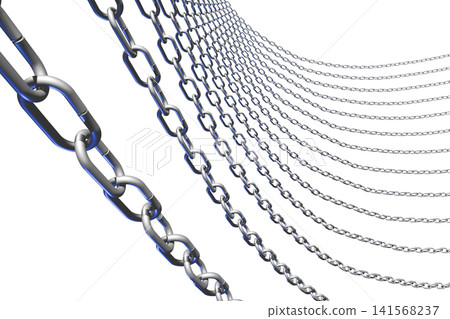 Chain, Chain, Bind, Closure, Binding (Transparent Material) Chain, Chain, Bind, Closure, Binding (Transparent Material) 141568237