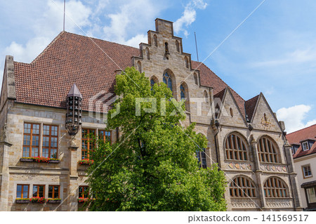 the old city of Hildesheim in germany the old city of Hildesheim in germany 141569517