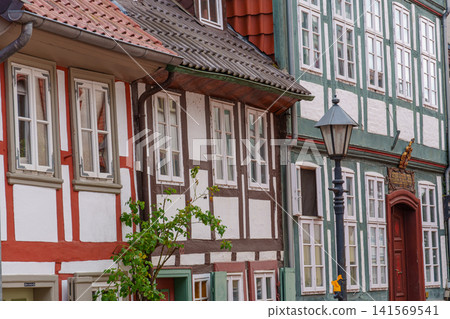 the old city of Hildesheim in germany the old city of Hildesheim in germany 141569541